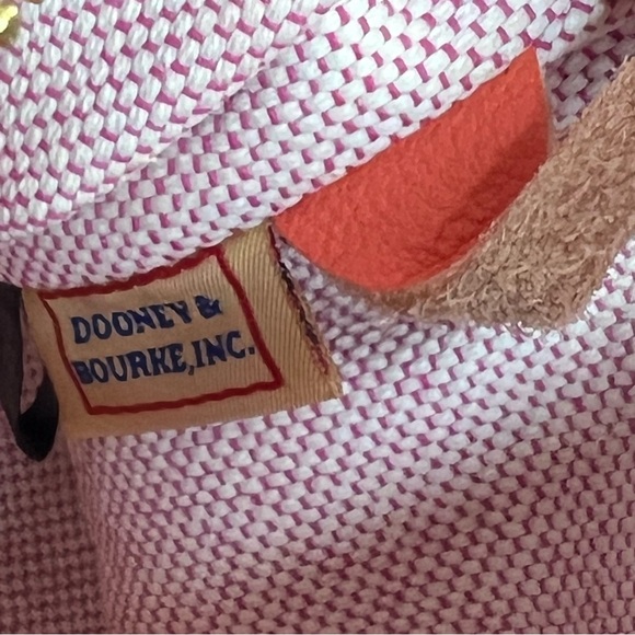 Dooney & Bourke Pebble Grain Small Kiley Hobo Crossbody Bag in Coral | EUC - Picture 10 of 12